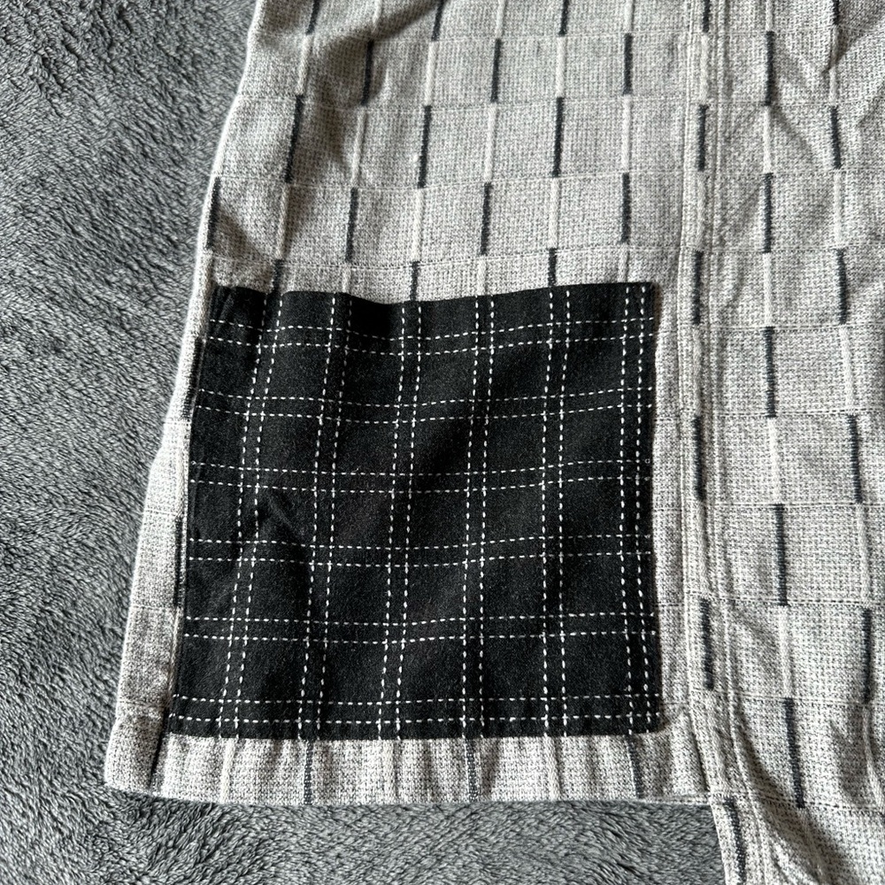 Arise Toggle Buttons M Oversized Patchwork Made I… - image 5